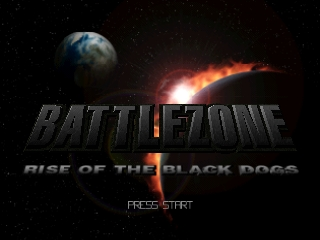Battlezone - Rise of the Black Dogs (USA) Title Screen